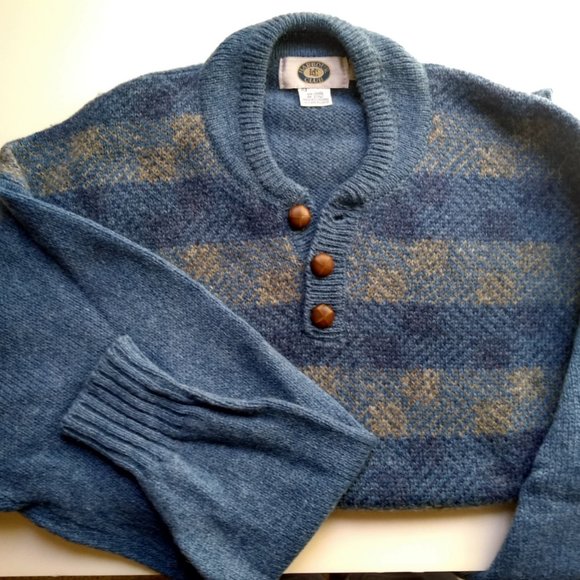 Pure Wool Scotland Mens Sweater - Picture 4 of 6